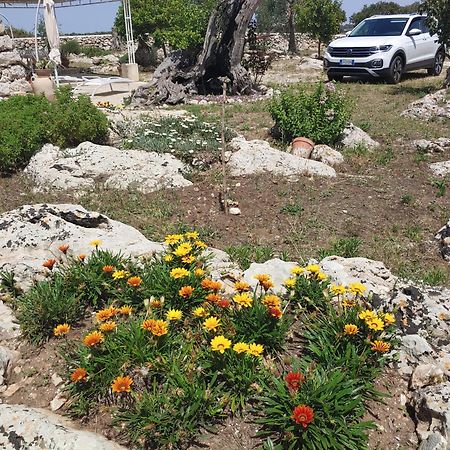 La Nicchia-Trullo Lägenhet Corigliano dʼOtranto Exteriör bild